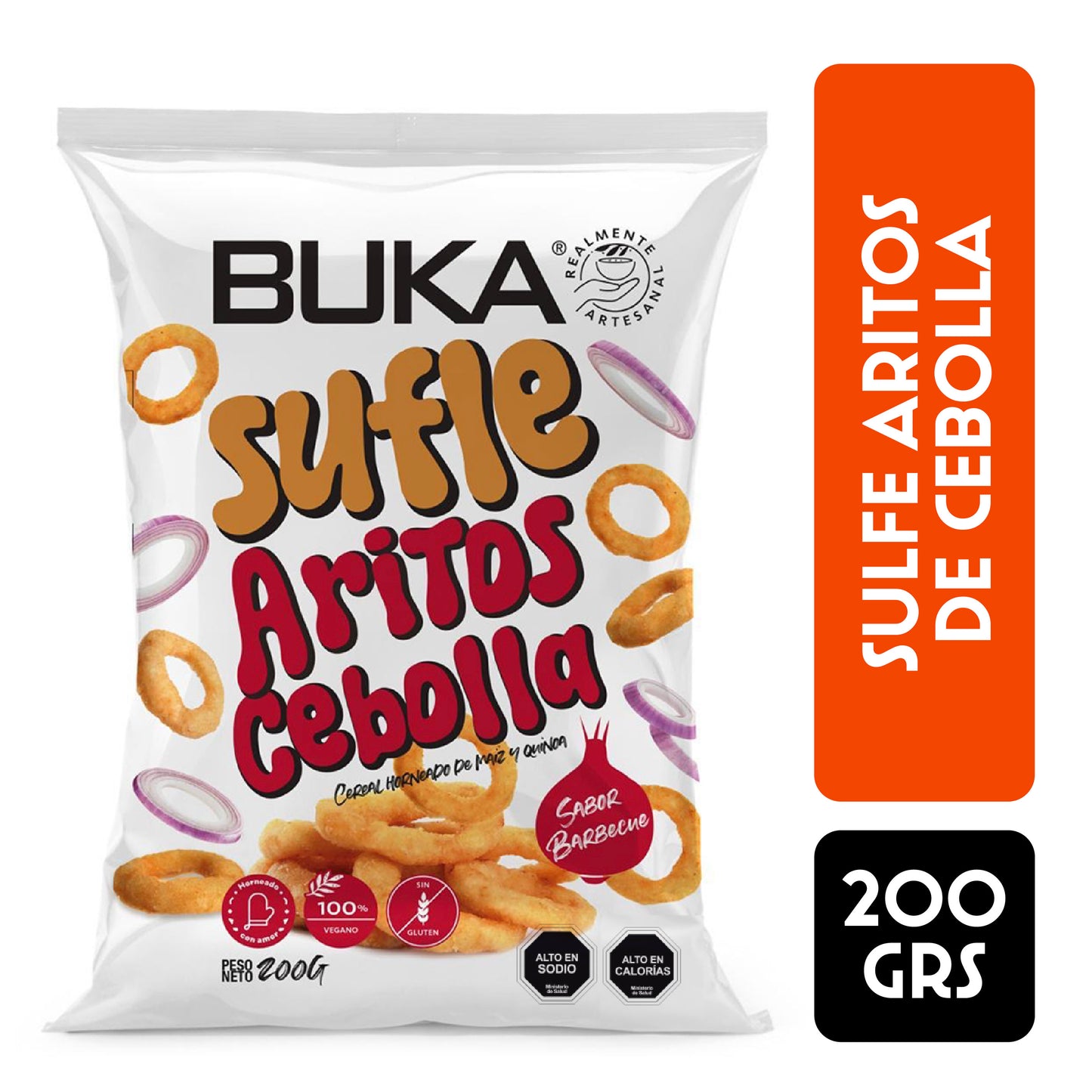 Sufle Aritos de Cebolla BBQ 200g