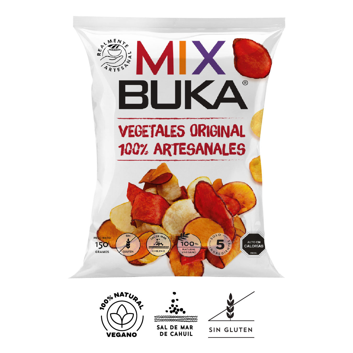 MIX DE VEGETALES 150 GRS