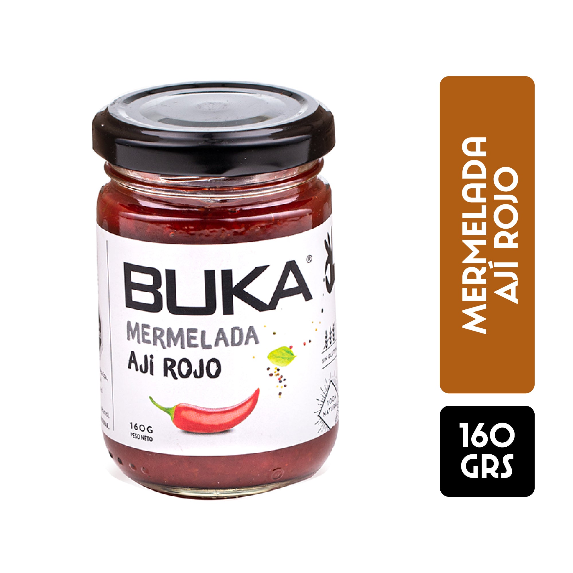 Mermelada Ají Rojo 160g