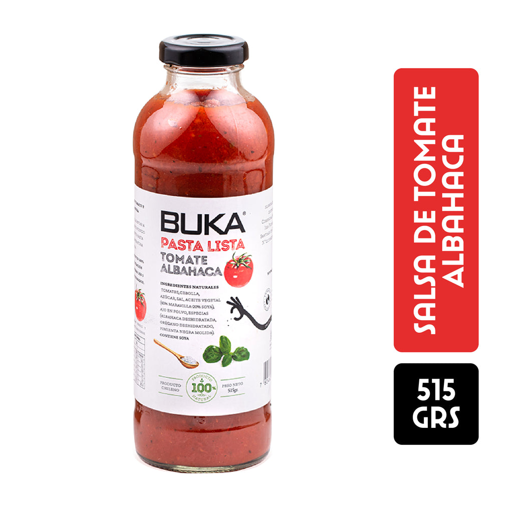 Pasta de Tomate Albahaca 515g