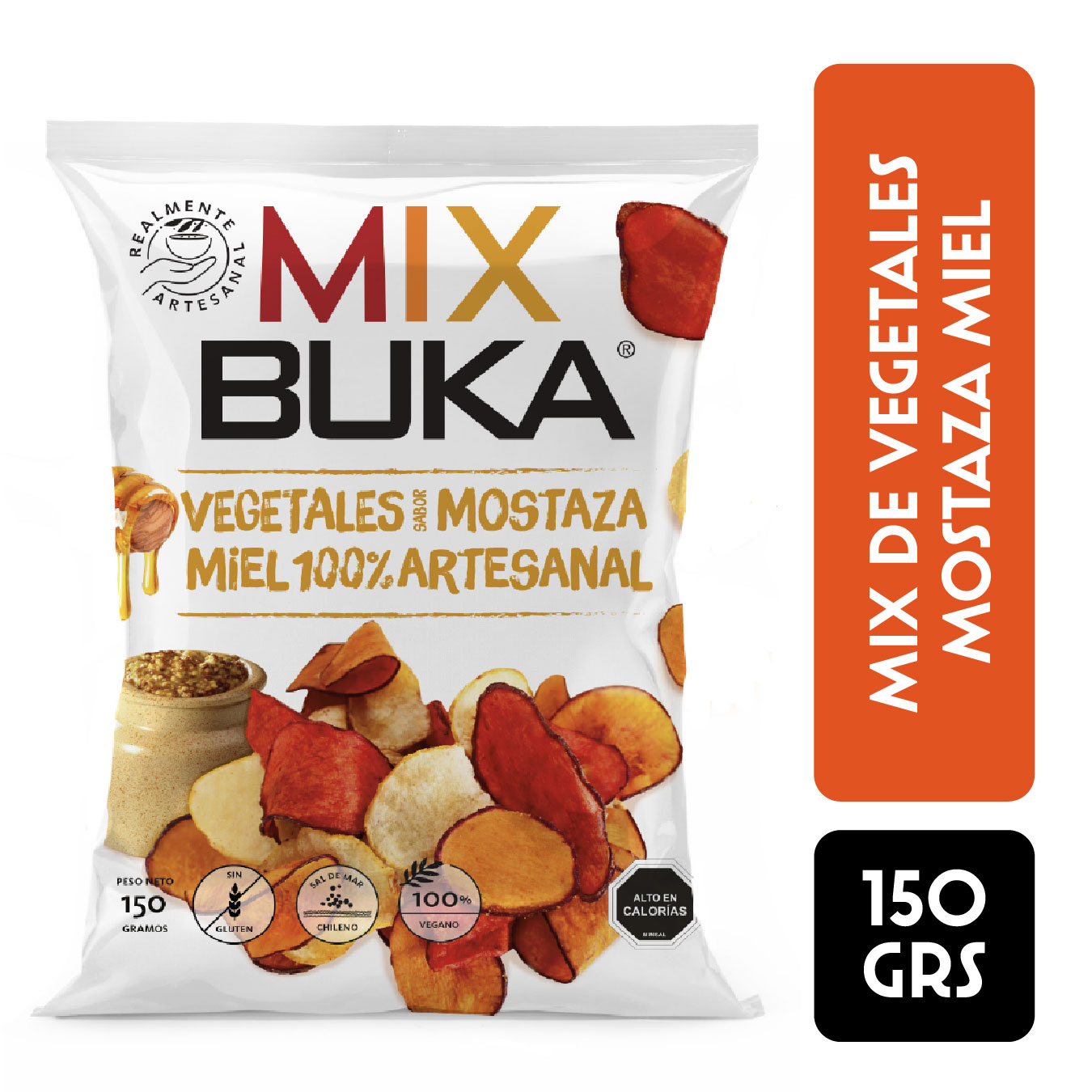 Mix de Vegetales Mostaza Miel 150g