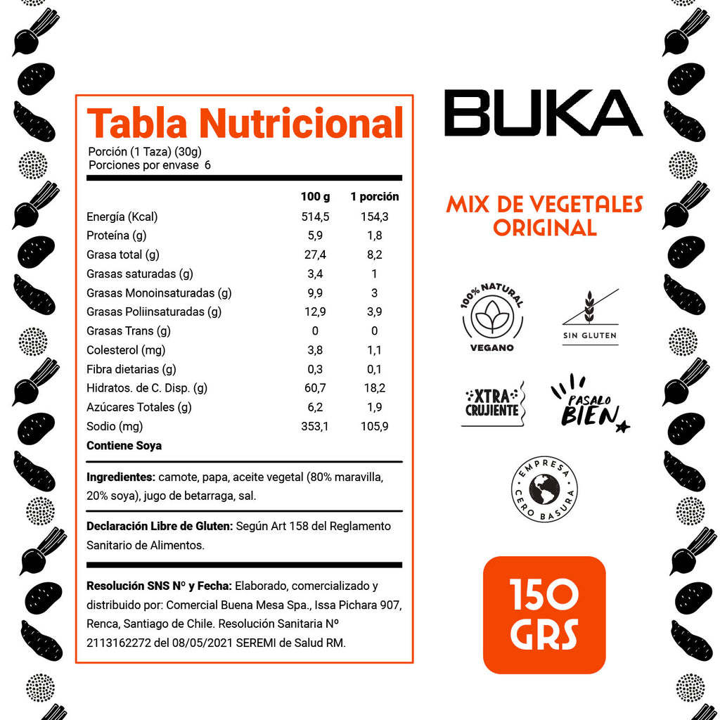 Mix de Vegetales 150g