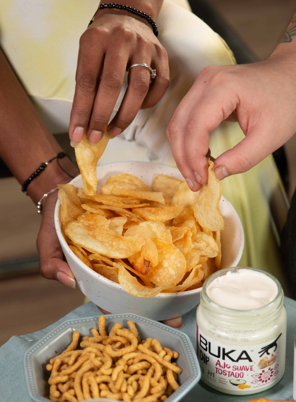 Dip Ajo Suave Tostado 220g