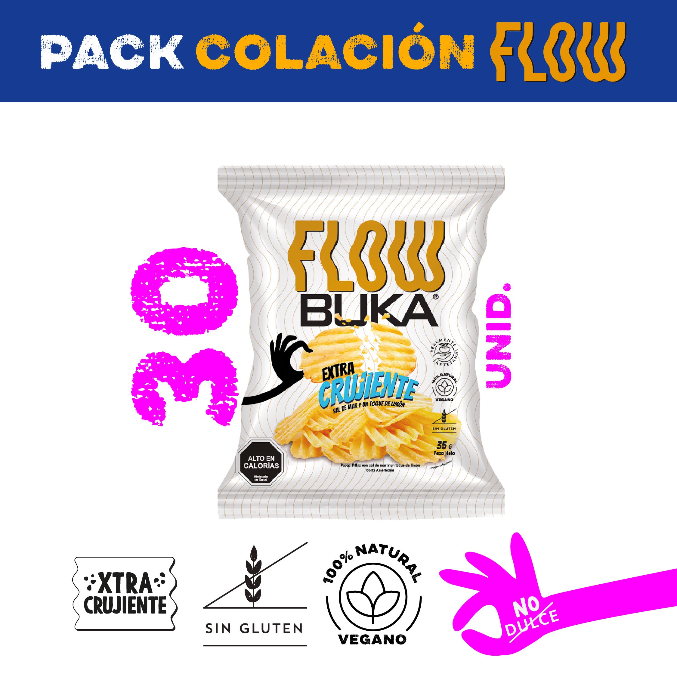 Pack Flow - 30 unidades