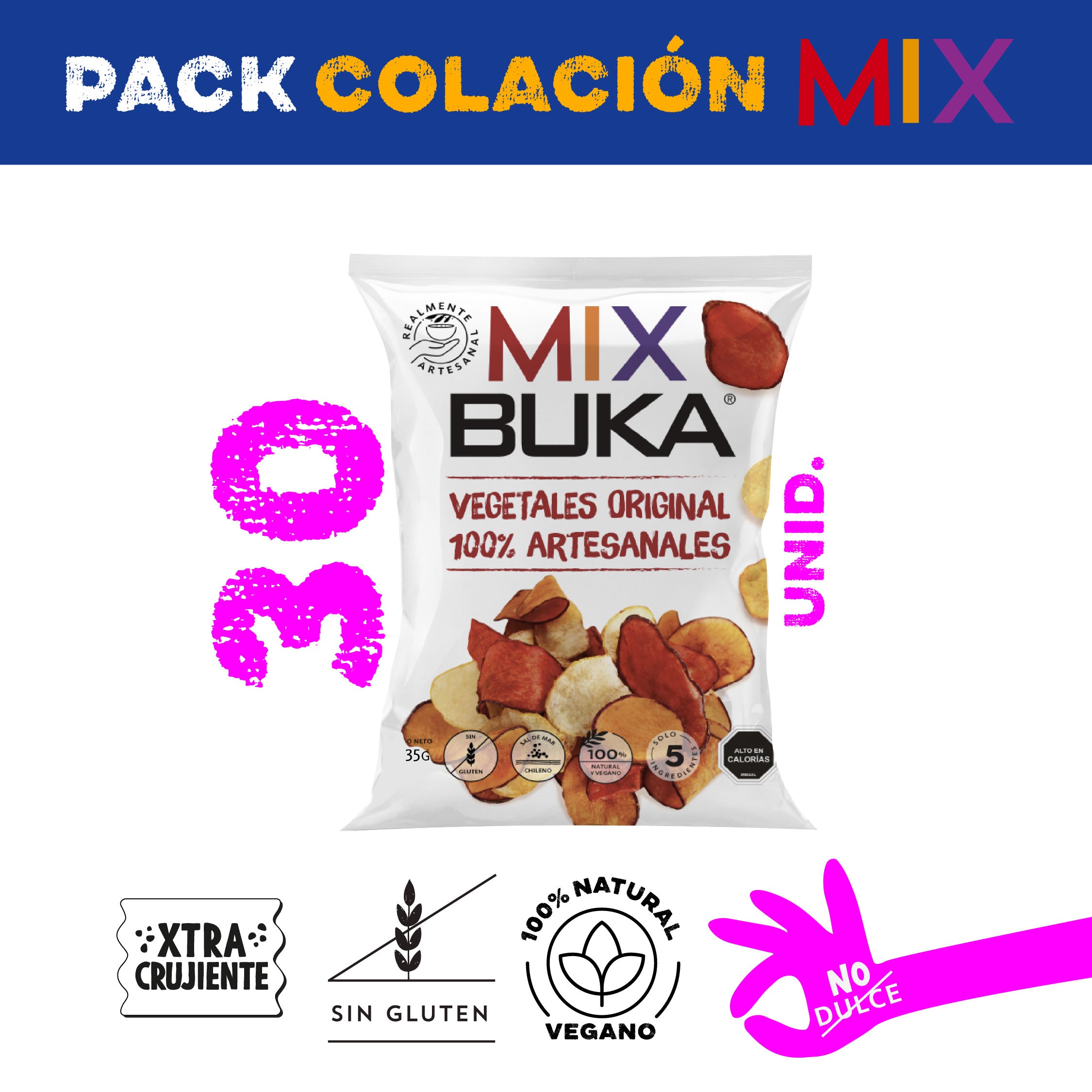 Pack Mix - 30 unidades