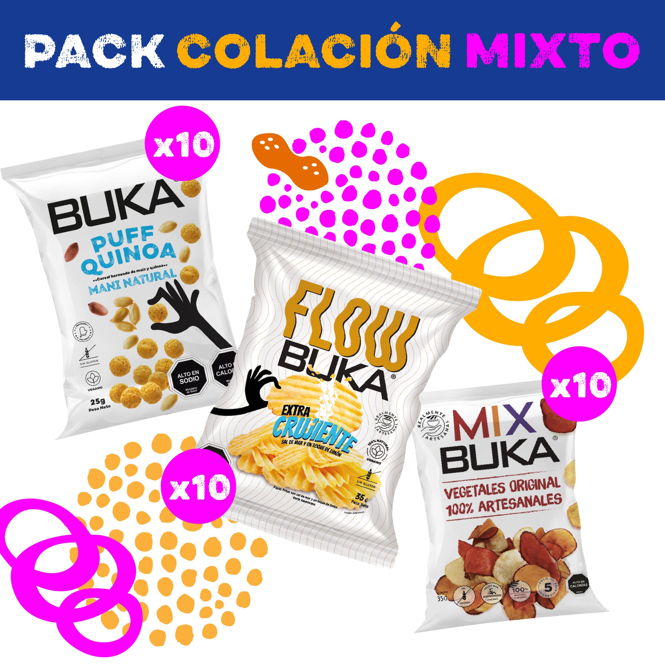 Pack Mixto 30 unidades
