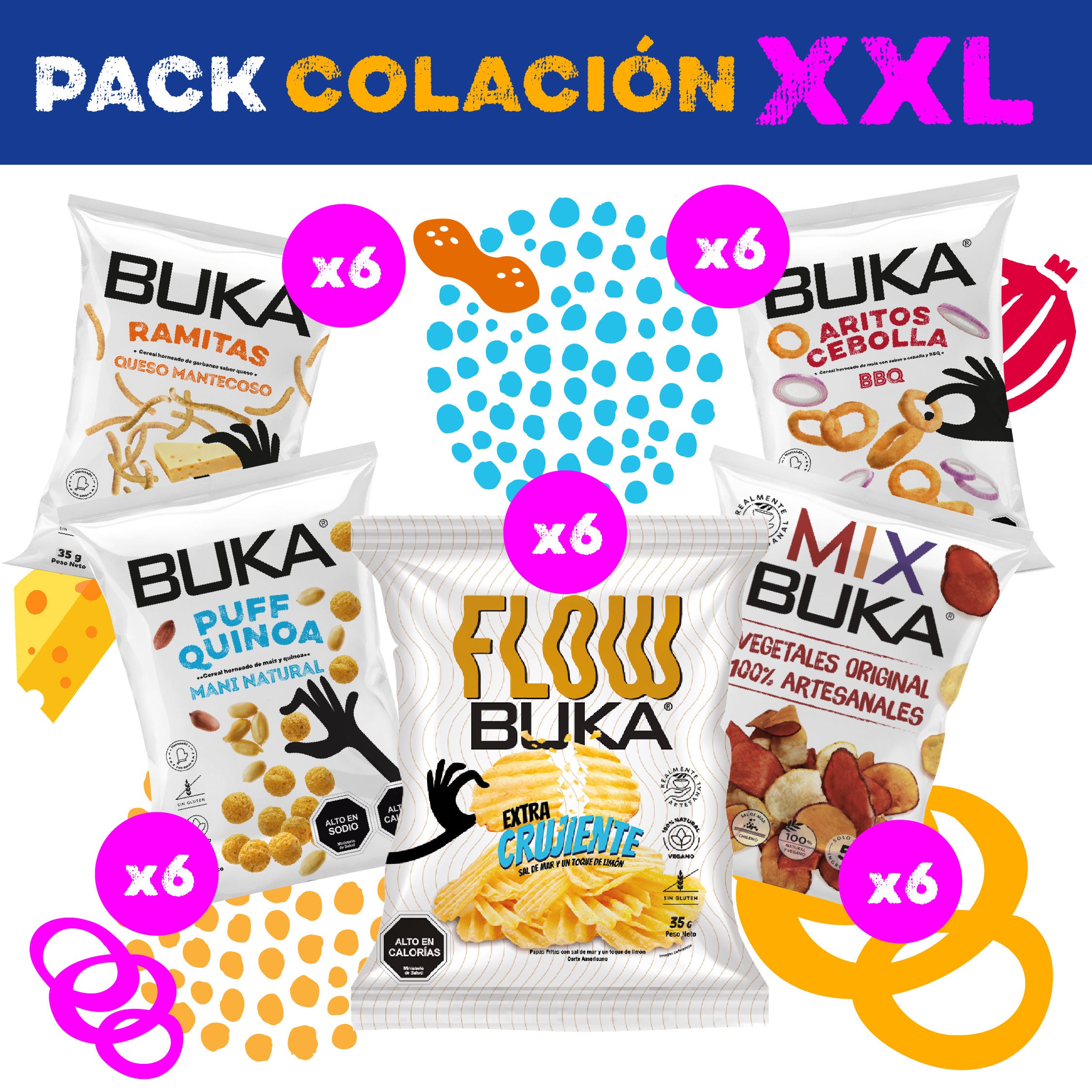 PACK COLACIÓN XXL