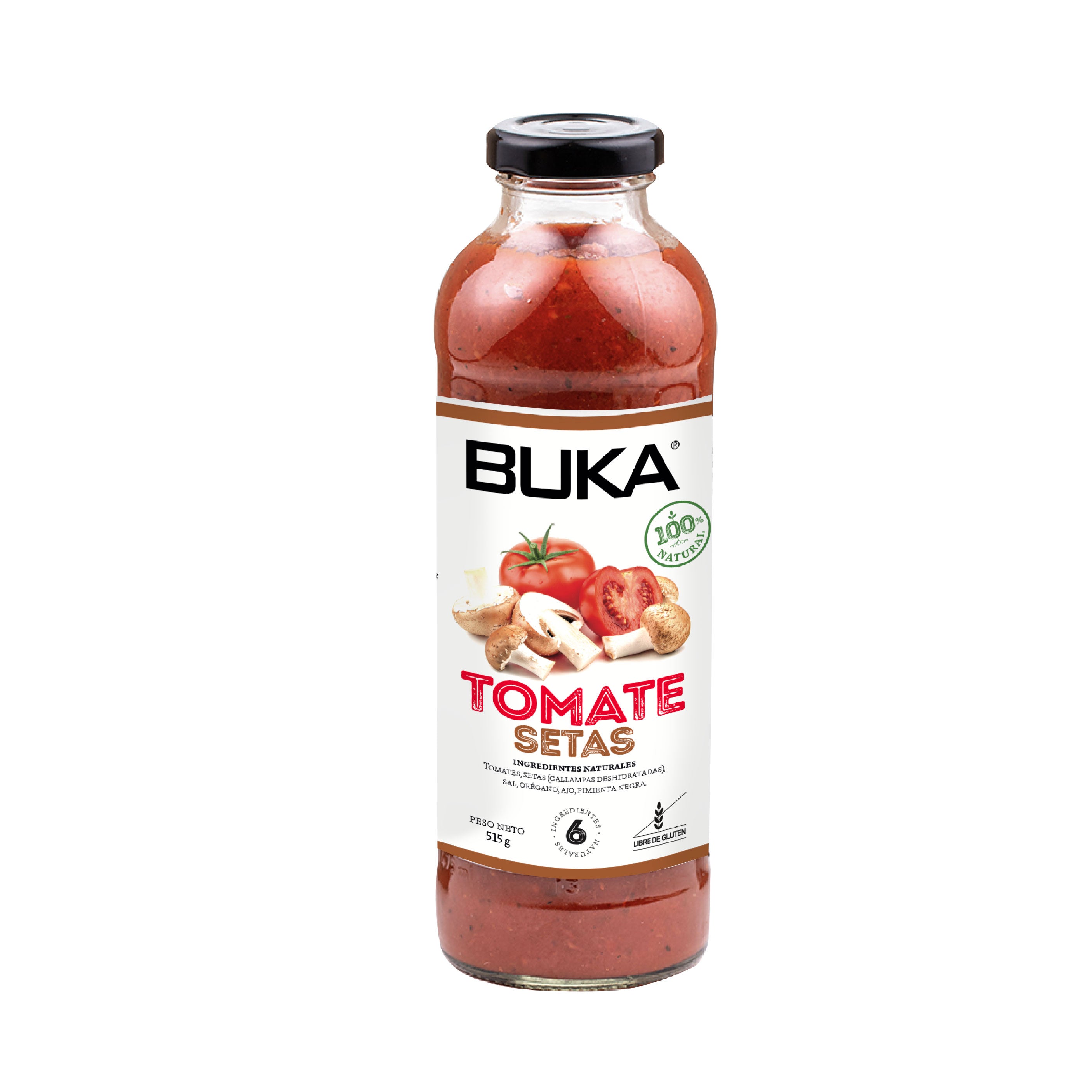 Salsa de Tomates Setas 515g