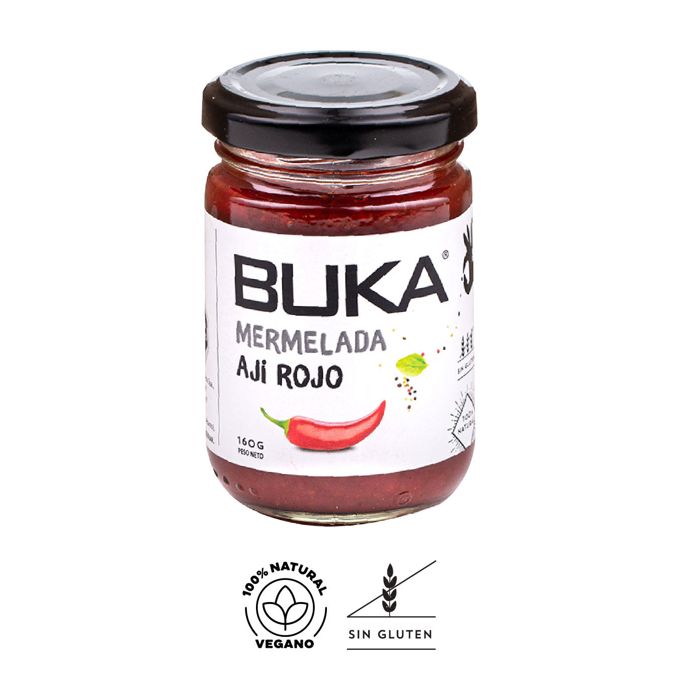 Mermelada Ají Rojo 160g