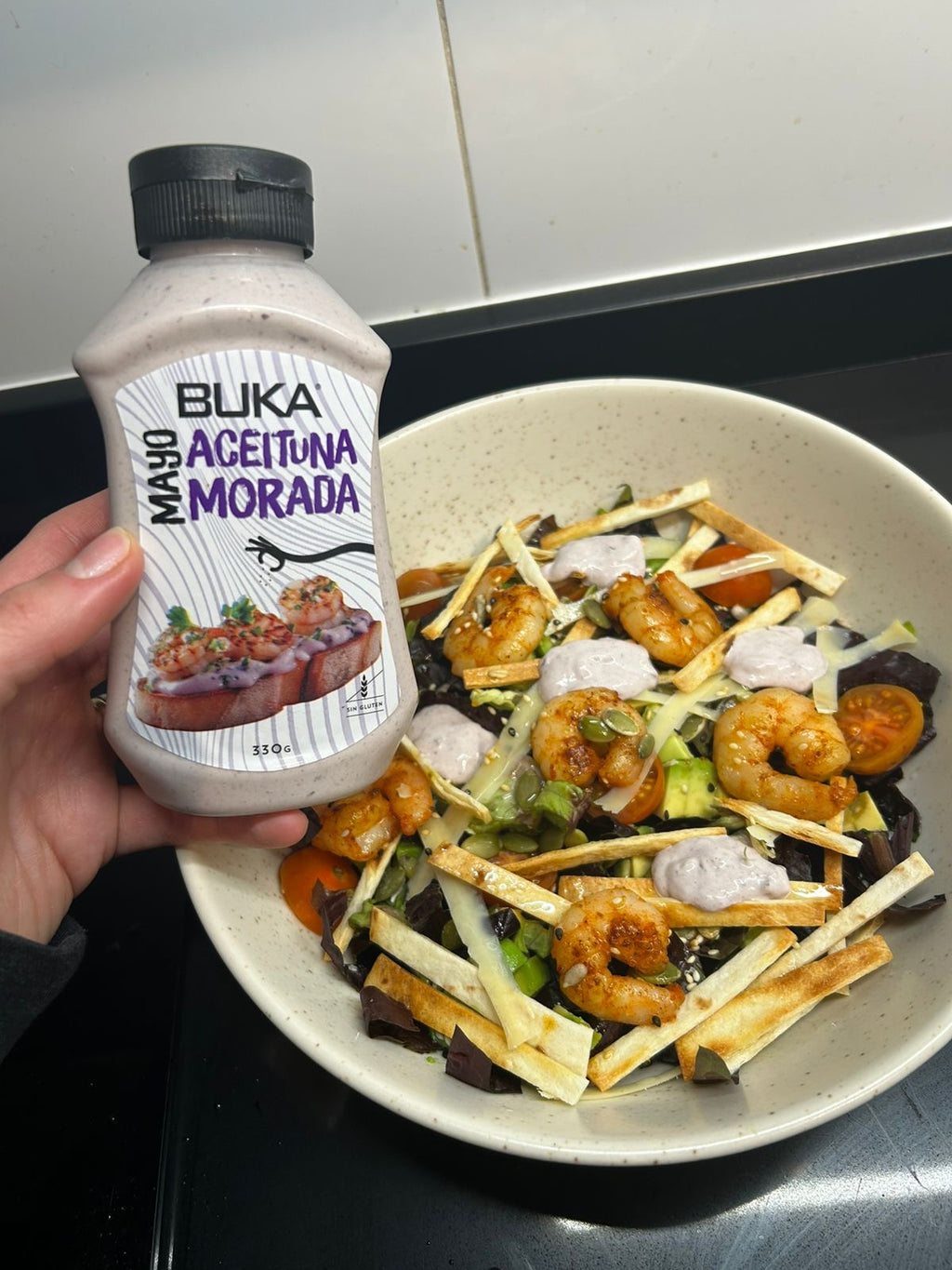 Mayonesa Aceituna Morada