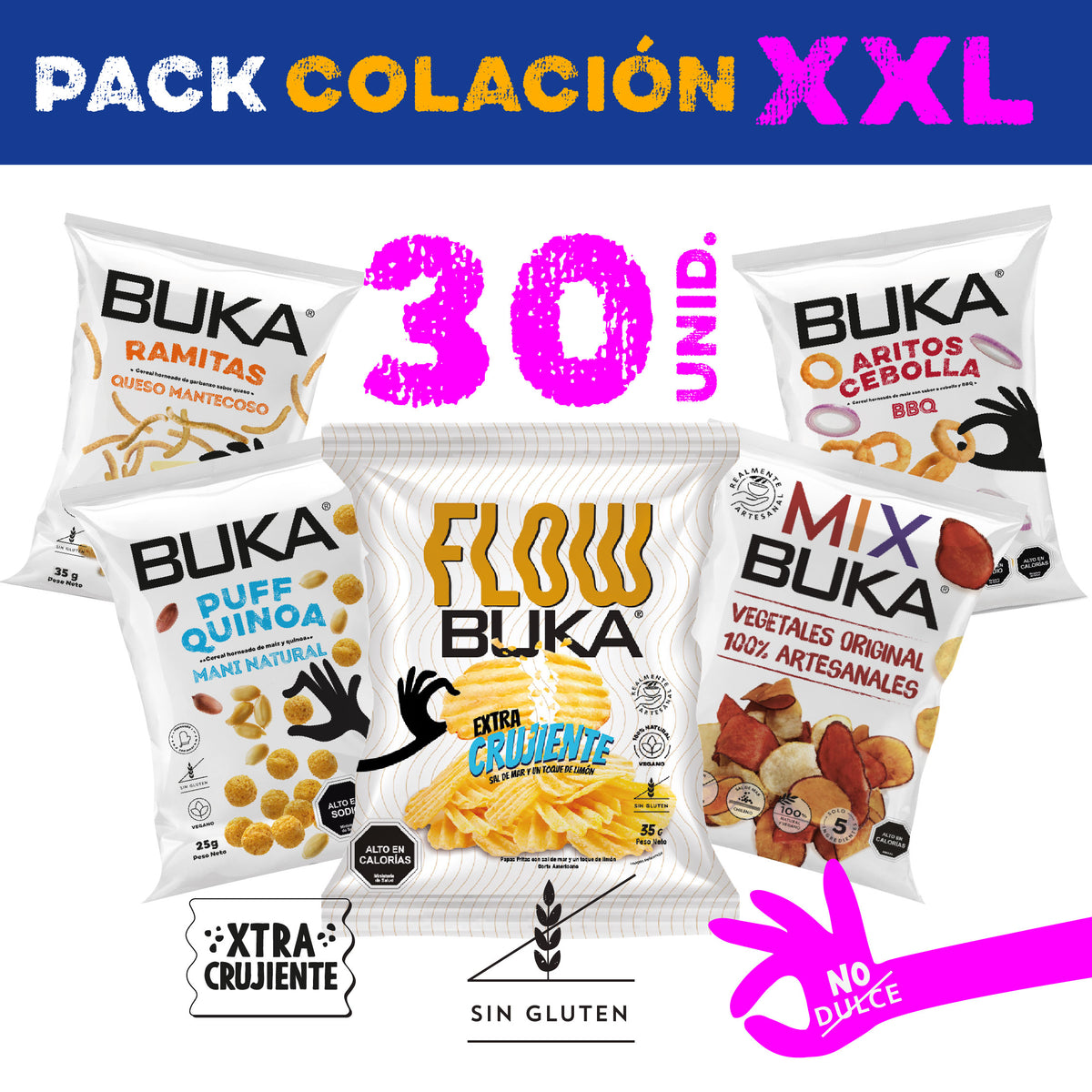 Pack Colación XXL